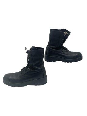 Belleville 808F Combat Boots Women 9N Black Leather Military USA Vibram